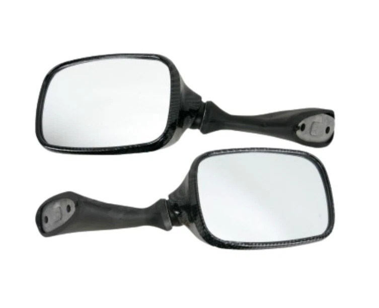 Juego de espejos retrovisores EMGO 1999-2019 Suzuki GSX-R Hayabusa aspecto de fibra de carbono de repuesto Foto 2 de 2