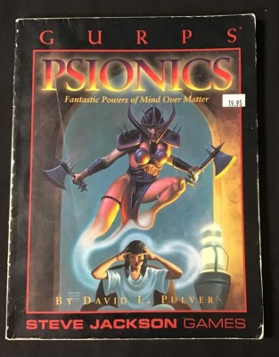 GURPS ~ Psionics ~ Fantastic Powers of Mind Over Matter ~ 1999 ~ OEJ
