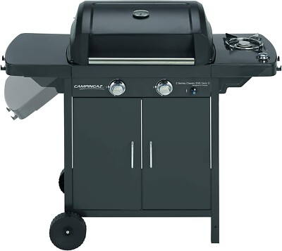 Barbecue à Gaz Campingaz Classic Nero II - Pierre De Lave, Fourneau Et Grille Inclus