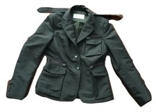 CALVARESI SARTORIA Giacca da donna Taglia 44 Jacket Giubbino Verde made Italy