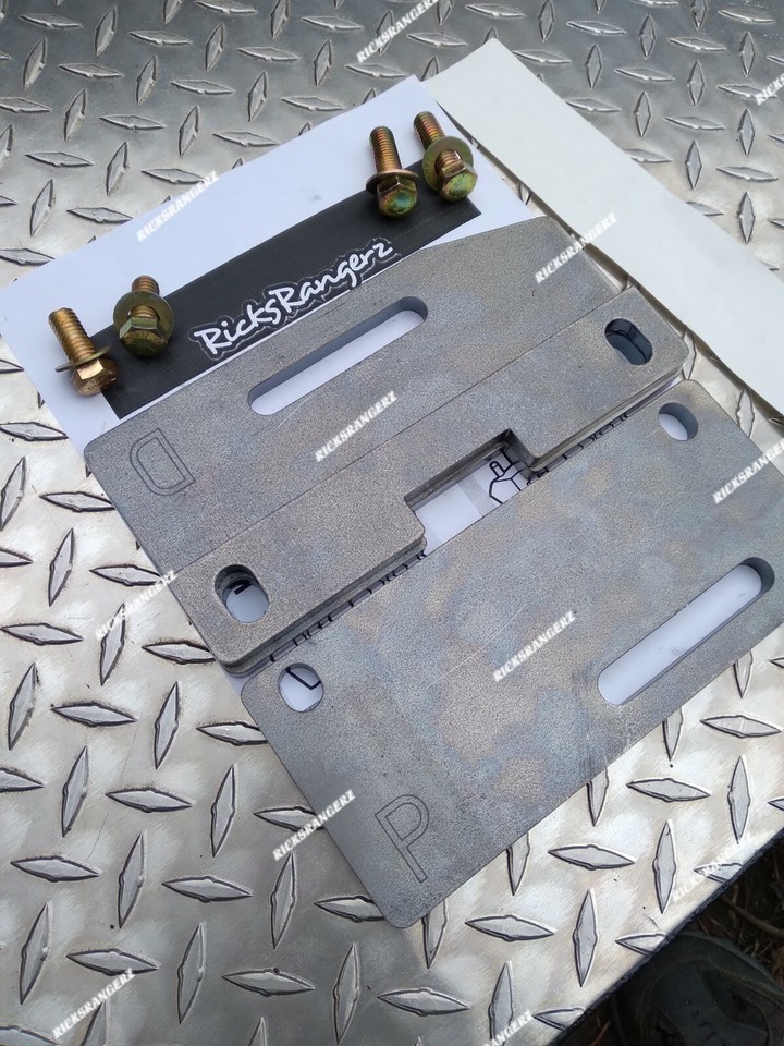 Engine Plate Rfanger 98-11 Ford Ranger V8 Mounts Plates Kit 2wd 302 + Required Motor Mount ...
