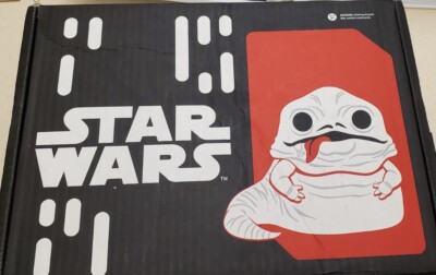 NEW Funko Star Wars Smugglers Bounty Box Jabba's Palace w R2-D2 Pop Hat COMPLETE