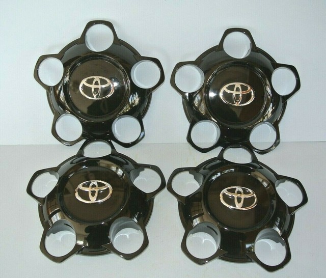 2014-20 Set of 4 Toyota Tundra TRD 18" Wheel Black Center Cap OEM