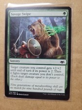 4 x MTG Magic the Gathering Savage Swipe (178) Modern Horizons NM/LP Playset 4x
