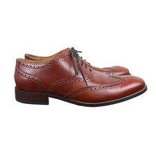 Cole Haan Mens Brown Williams Wing II Dress Shoes Sz 9.5M
