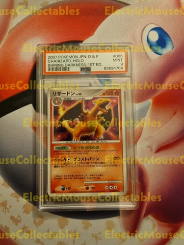 1st Edition Charizard, Shining Darkness, Japanese Psa 9 DPBP#006