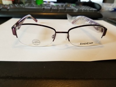 New Bebe Jet Setter 5073 Color 505 Plum 49 17 135 Perfect Ebay