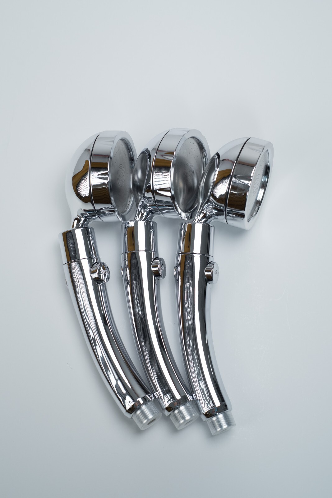 3 Pcs Chrome Shower Head High Pressure 3 Settings Spray Handheld Shower heads eBay