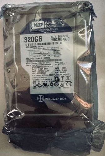 Western Digital Caviar Blue WD3200AAJS 320GB Hard drive NEW in factory sealed - Picture 5 of 5