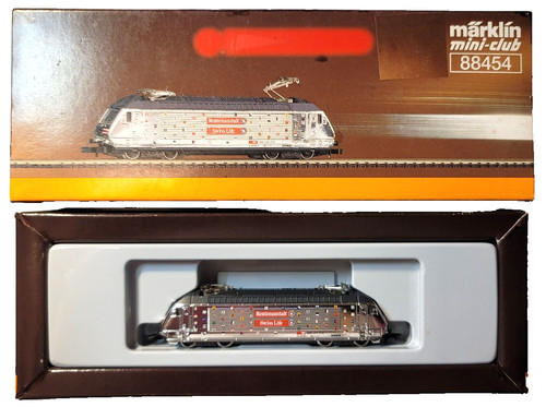 Z Marklin 88454 "Swisslife" SBB CFF Eléctrico Loco 5 polos LED (probado) | Zustand: New