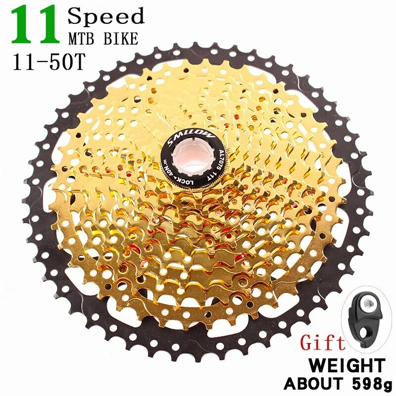 Cassette de bicicleta de montaña 50T de 11 velocidades bicicleta MTB rueda libre 33s volante MTB piezas Foto 2 de 4