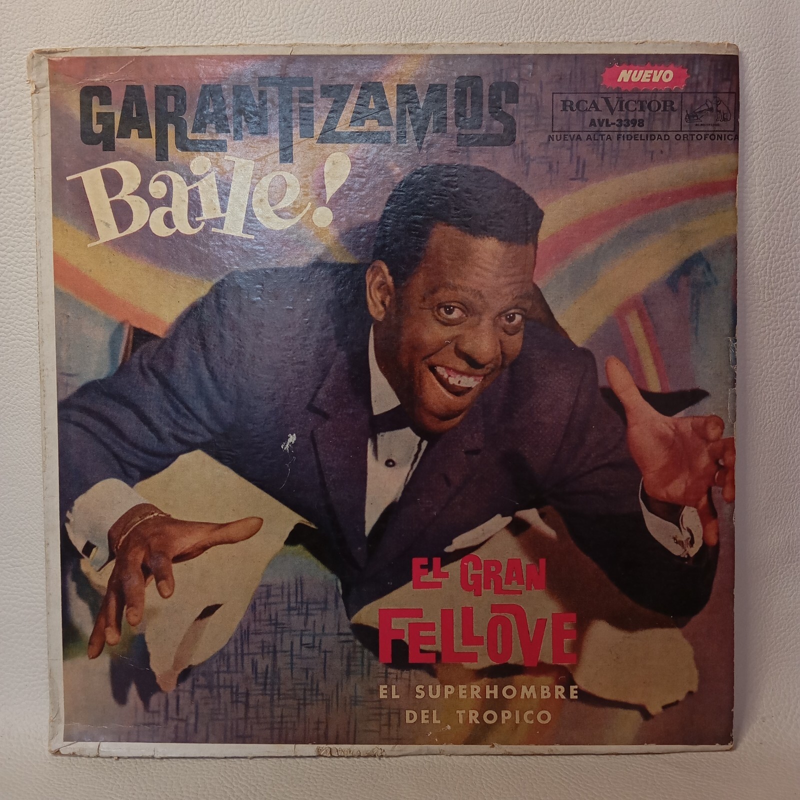 El gran Fellove - Garantizamos Baile Argentina Pressing LP Latin Afrocuban