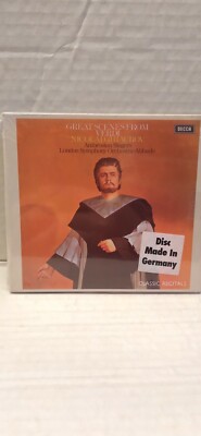 NICOLAI GHIAUROV Classic Recitals 1969 CD 2004 Decca Germany BRAND NEW-SEALED! 