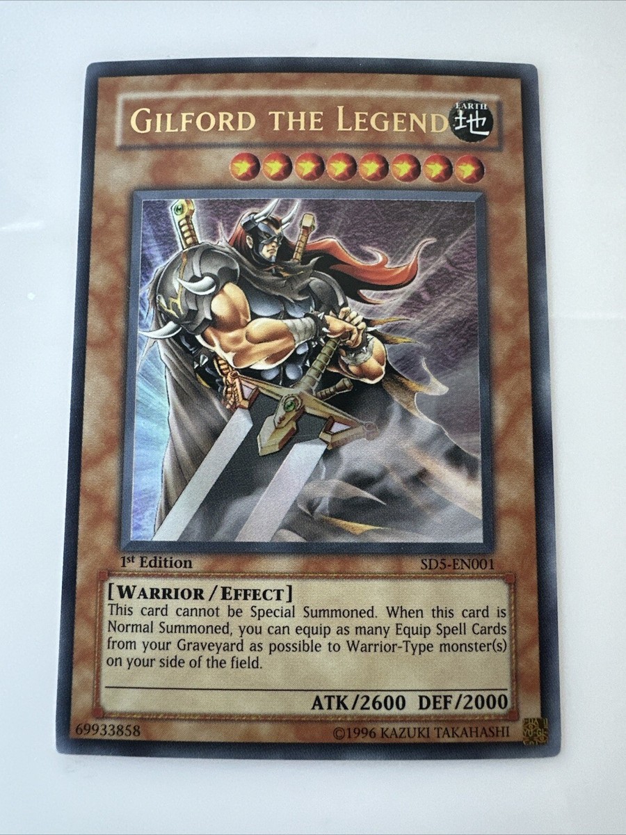 YUGIOH GILFORD THE LEGEND 1ST EDITION SDS-EN001 NM | eBay