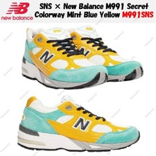 SNS � New Balance M991 Secret Colorway Mint Blue Yellow M991SNS Men's Size