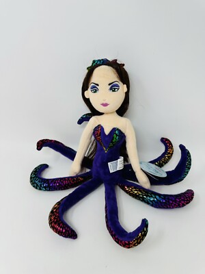 Aurora Sea Sparkles Villain 13  Lula Mermaid Plush New