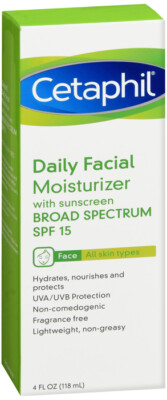 CETAPHIL FACE MOISTURIZING  LOTION SPF15 4OZ 