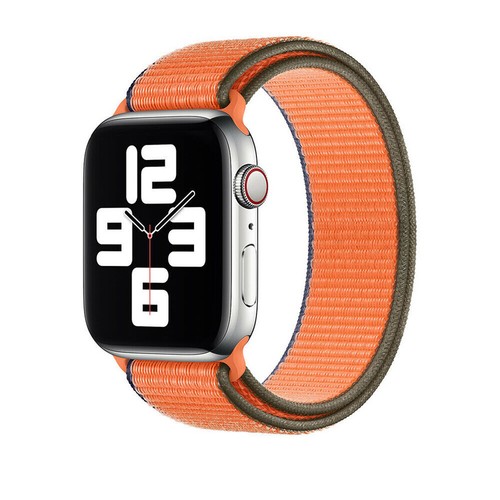 Correa de nailon para Apple Watch Series Ultra 8 7 6 SE correa pulsera accesorios bucle - Imagen 69 de 135