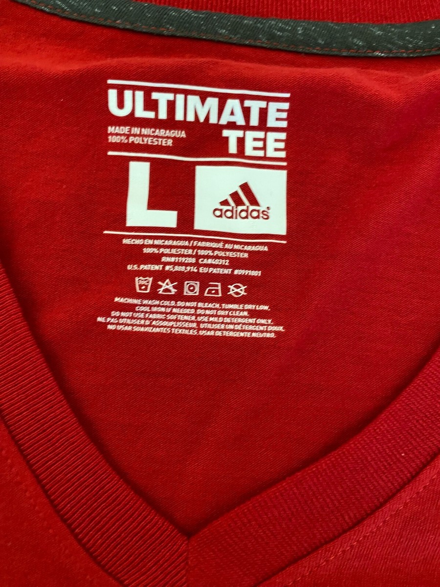 Adidas All American Cross Country Ultimate Tee Red New Women's T