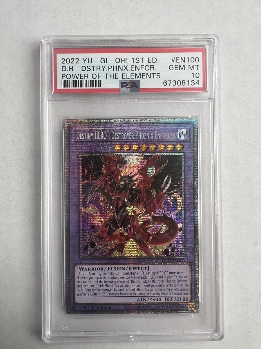 Yu-Gi-Oh TCG Destiny Hero Destroyer Phoenix Enforcer Starlight