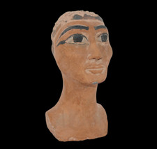 EGYPT HISTORY ANCIENT EGYPTIAN ANTIQUE QUEEN Nefertiti Head Statue (BS)