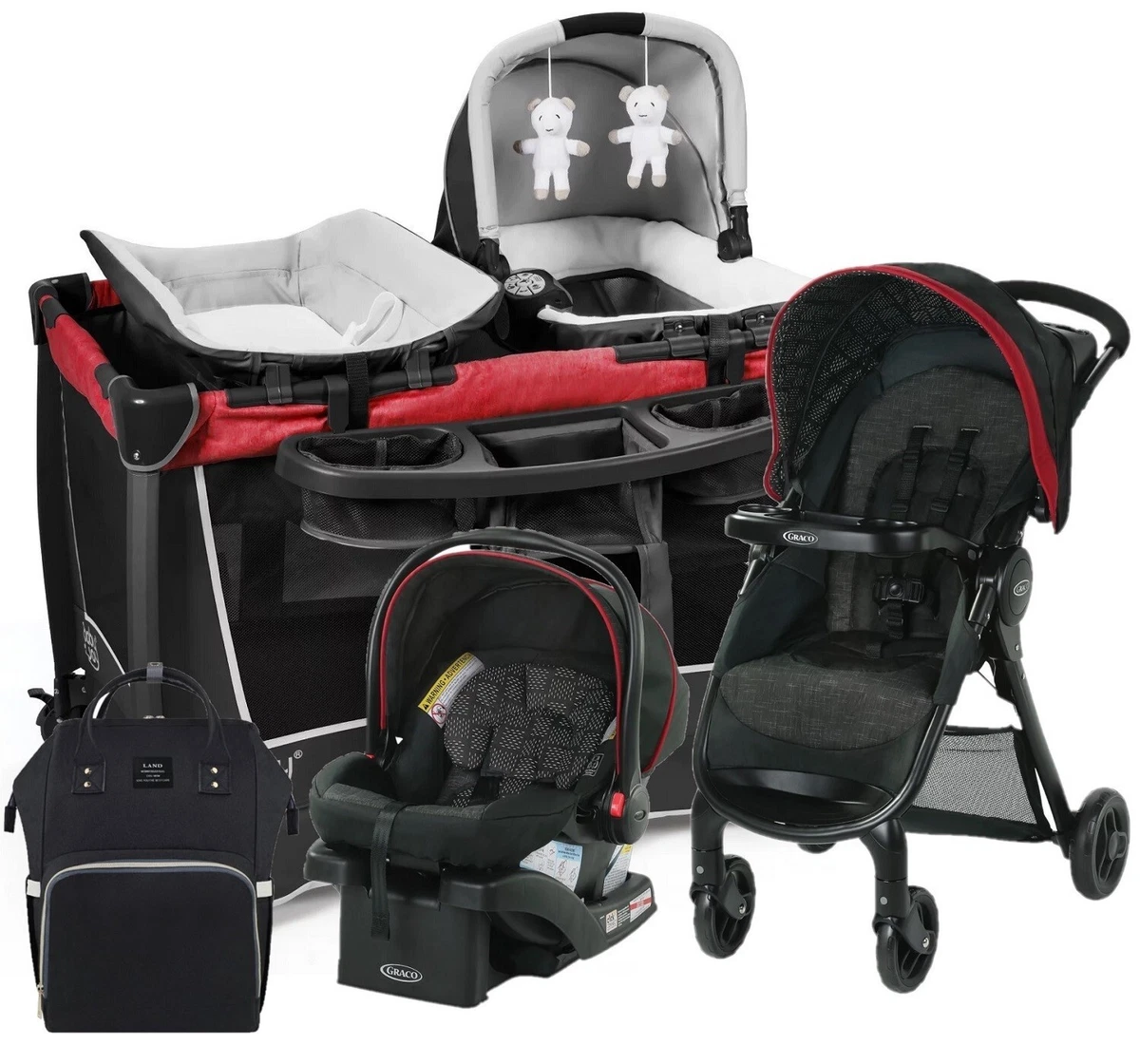 Unisex stroller clearance with car seat