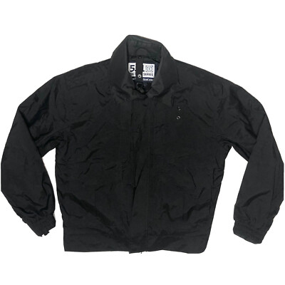 souta 5.11 Black Tactical Precinct Jacket Tac Coat Men's Small Regular