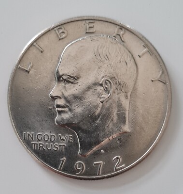 Eisenhower Liberty 1972 D ONE DOLLAR Münze