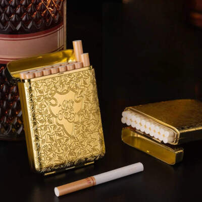 lucifer cigarette case Peaky Blinders Engraved Cigarette Case