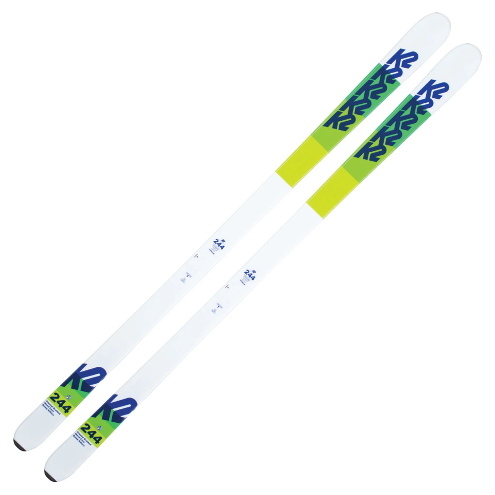 スキー k2 244 153cm Full Camber Ski 26m Radius 2021 K2 244 Skis 153cm - Advanced Mogul