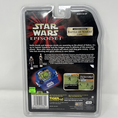 1999 Tiger Electronics Star Wars Episode 1 Battle of Naboo