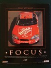 Vintage Tony Stewart Cardstock Poster 16x20 NASCAR   — photo 1