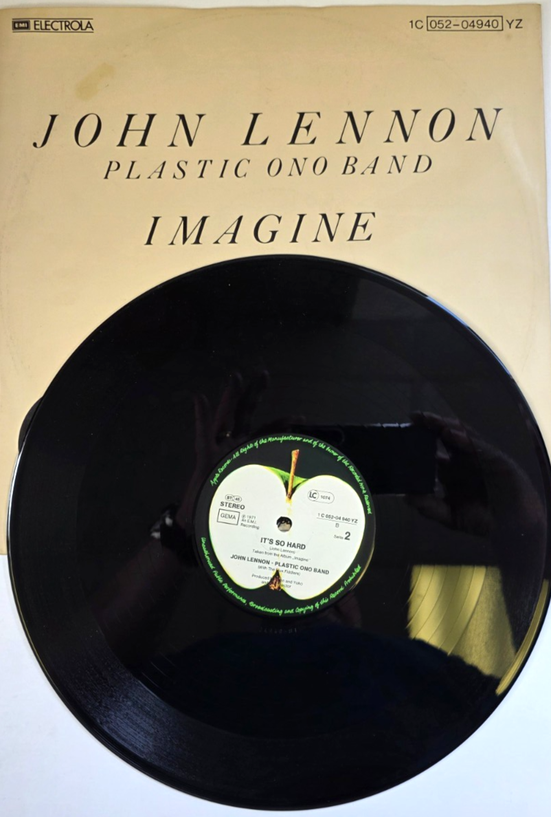 John Lennon Plastic Ono Band Imagine 12