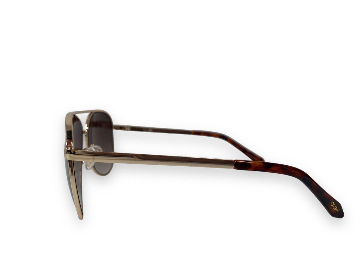 NEW! Quay Vivienne sunnies Quay Australia Sunglasses OG Vivienne Aviator Mini Gold  main image 2