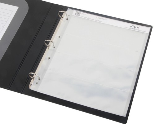 20 PCS 120 Ring Binder Archival File Film Storage Page Sheets B/W Negative Slide - Picture 3 of 5