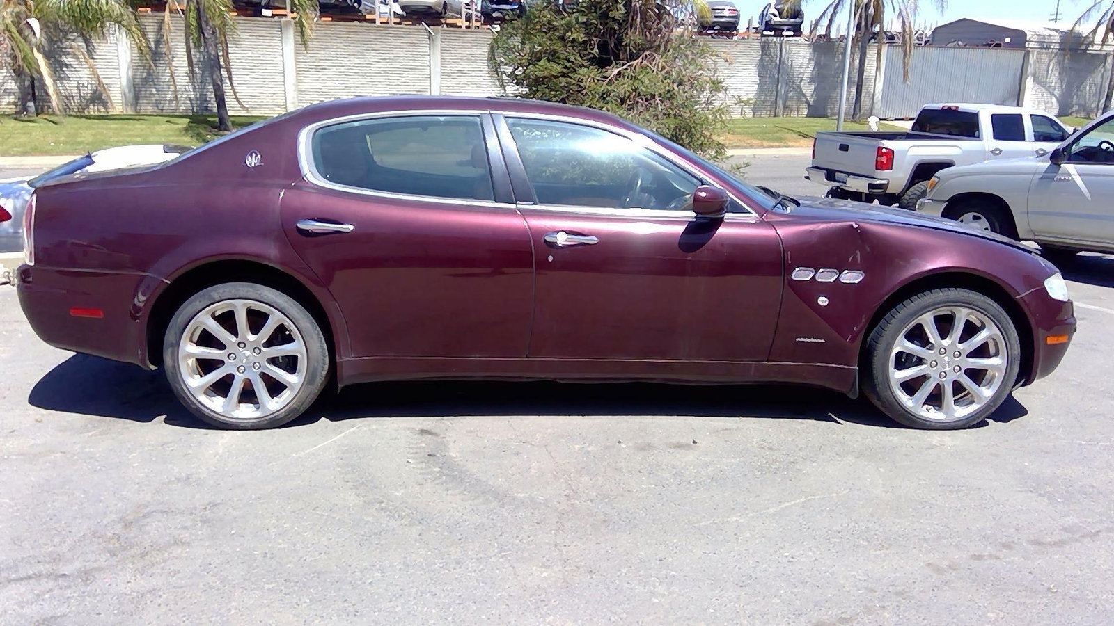 08 MASERATI QUATTROPORT A/c Condenser 4.2L Engine