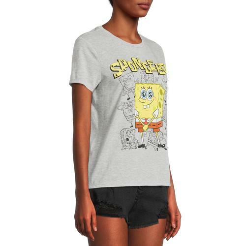 Spongebob Junior Strickshirt grau 3XL - Bild 6 von 6