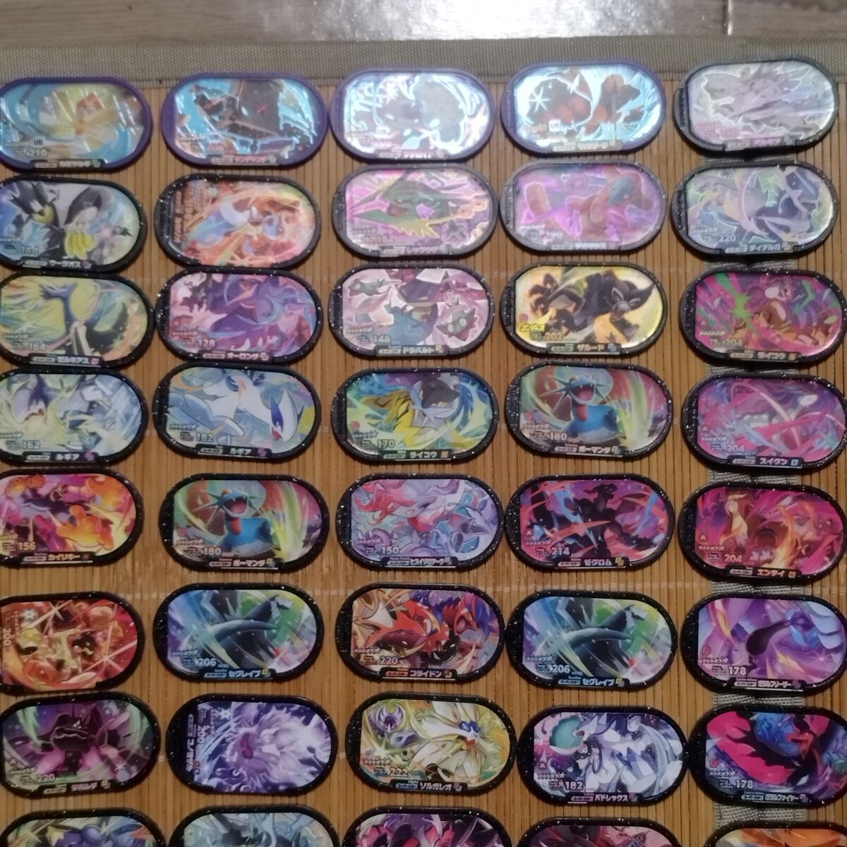 Pokemon Mezastar Lot of 126 Game Disk Chips Japanese Pokemon Mezastar Lot of 126 Game Disk Chips Japanese