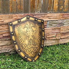 Medieval Holy Roman Empire Display Shield 24 Inch Wall Décor Decoration