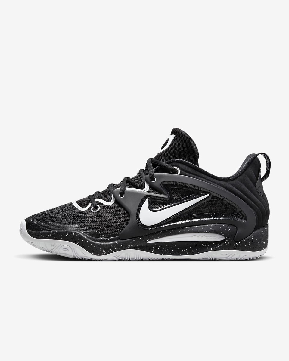 シューズ(男性用) kd15 Men's Size 11 Nike KD 15 TB Team Basketball Shoe Black White