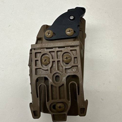 Used Safariland ALS Holster SIG P320 M18 Coyote Brown LEFT LH w/ QLS Fork MHHC - Picture 2 of 6