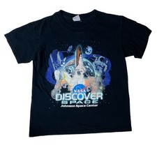 Kids NASA Space Rocket Shirt XS