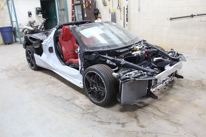 22 Chevrolet CORVETTE Radiator Fan Motor Passenger Right Rear 2534515 - Image 2 of 4