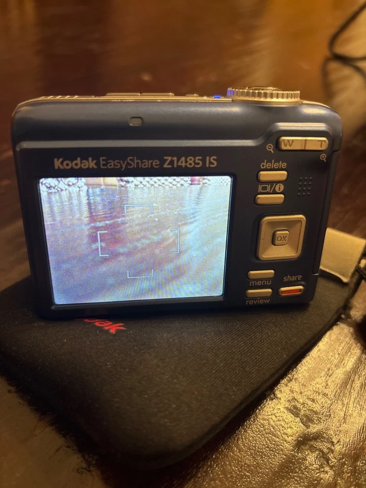 Kodak Z1485 EasyShare IS 14.0MP Digital Camera - Blue Tested Works - Image 3 of 4