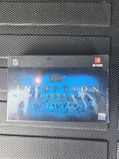 2012 Topps Inception Football Hobby Box