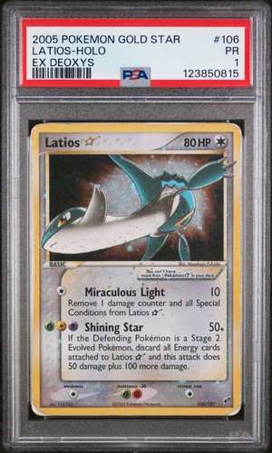 Latios ★ graded PSA 1 for sale on eBay