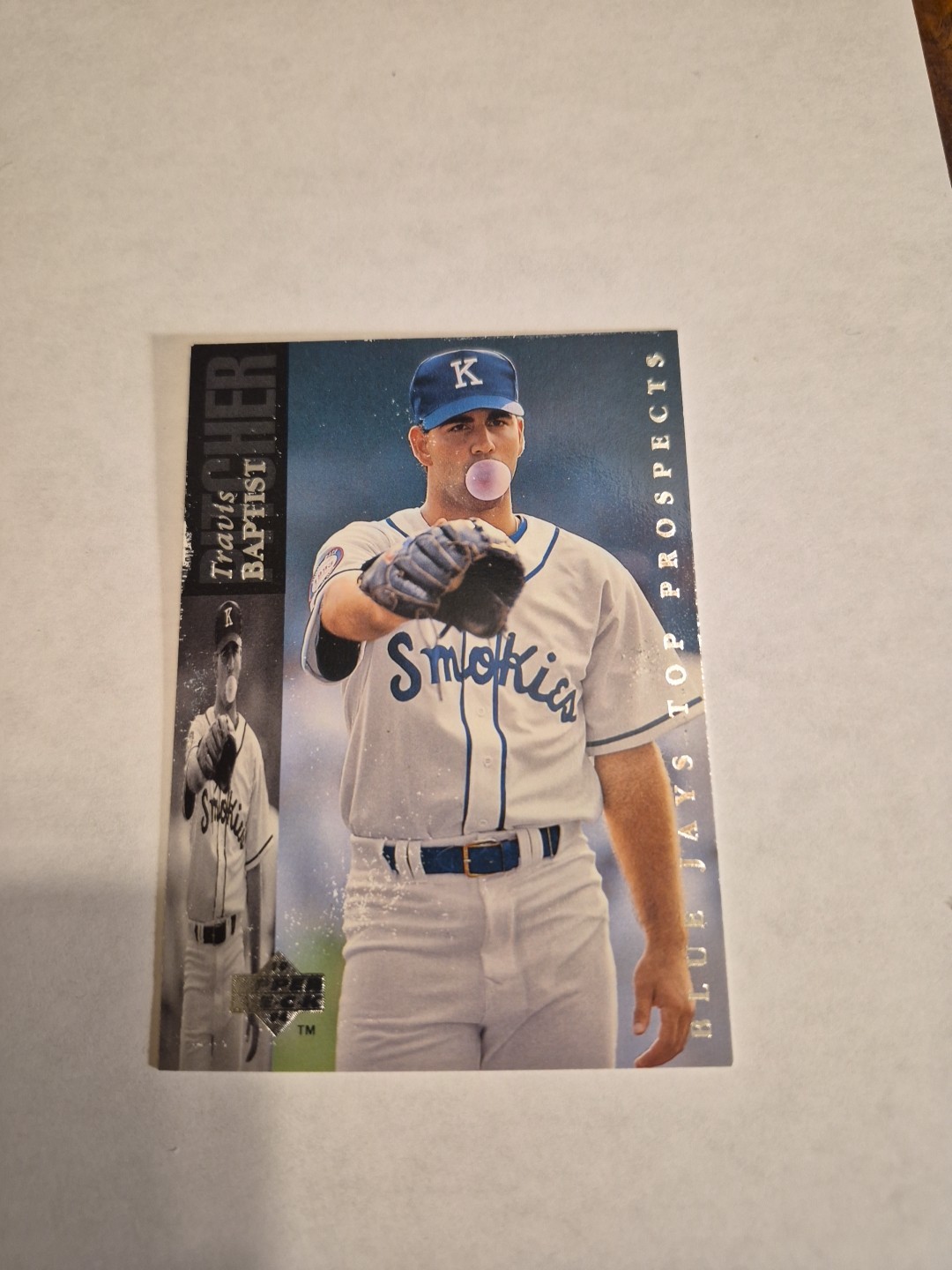 TRAVIS BAPTIST 1994 UPPER DECK MINOR LEAGUE BASEBALL TORONTO TOP PROSPECTS #71 