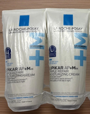 La Roche-Posay Lipikar AP+M Triple Repair Moisturizing Cream 6.76oz. 2 Pack!!