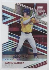2020 Panini Elite Extra Edition Aspirations Die-Cut 42/45 Daniel Cabrera #62 fm0
