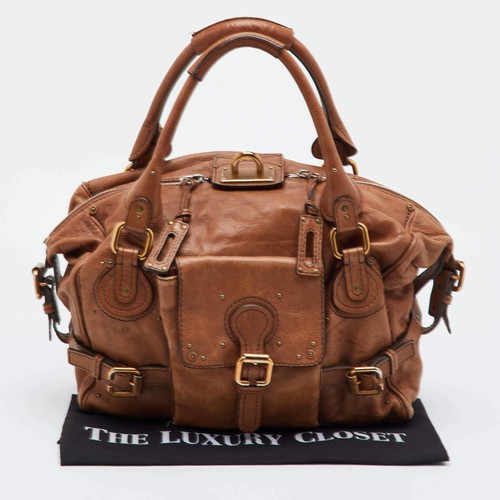 Borsa Chloe Paddington media in pelle marrone - Foto 11 di 13